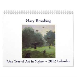 Ein Jahr Kunst in Maine Kalender