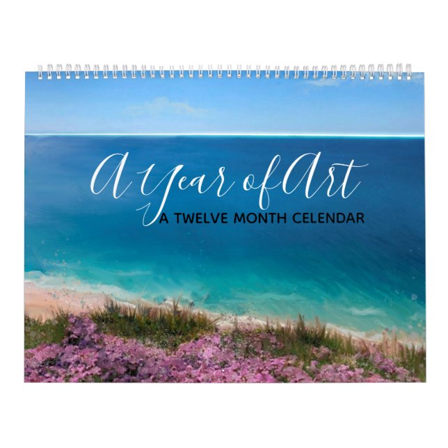 Ein Jahr Kunstkalender der digitalen Originalkunst Kalender (Titelbild)