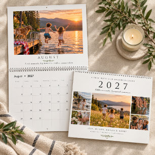 Ein Jahr mit unseren Enkelkindern Fotoerinnerungen Kalender