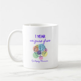 Ein Jahr ohne Anfälle Epilepsie Krieger Kaffeetasse