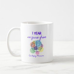 Ein Jahr ohne Anfälle Epilepsie Krieger Kaffeetasse