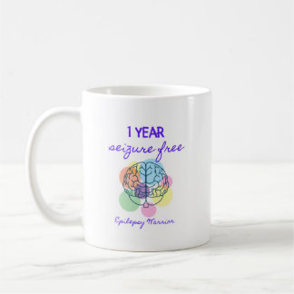 Ein Jahr ohne Anfälle Epilepsie Krieger Kaffeetasse