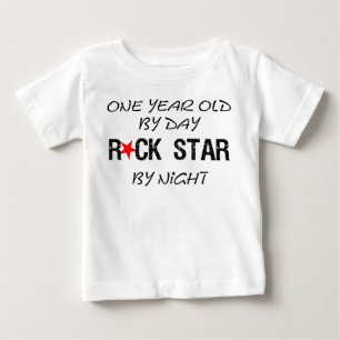 Ein Jähriges bis zum Tag Baby T-shirt