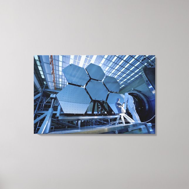Ein James Webb Space Telescope-Array Leinwanddruck (Vorderseite)