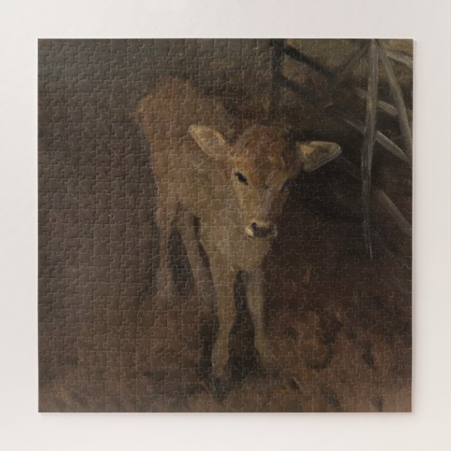 Ein Jersey-Kalb (Horizontal)