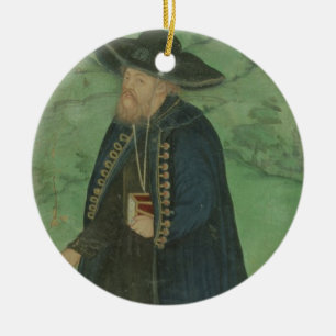 Ein Jesuitpriester, eingeschrieben auf Perser: Keramik Ornament