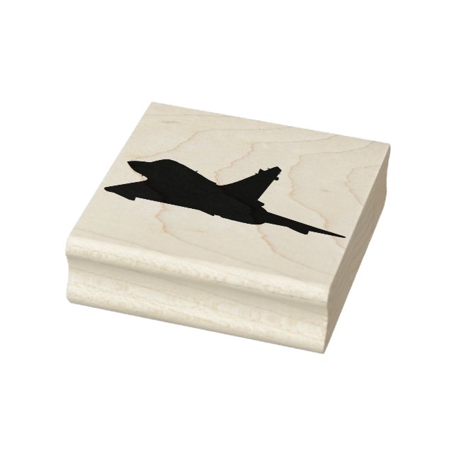 Ein Jet-Kämpfer Gummistempel (Stempel)