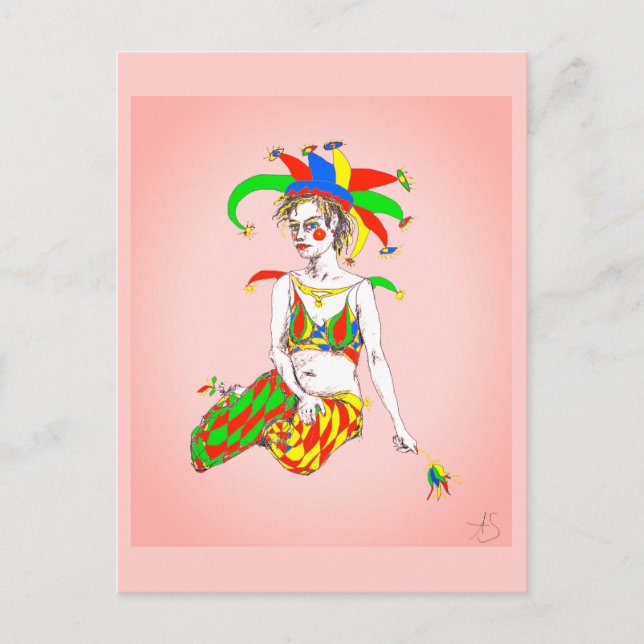Ein Joker Postkarte (Vorderseite)