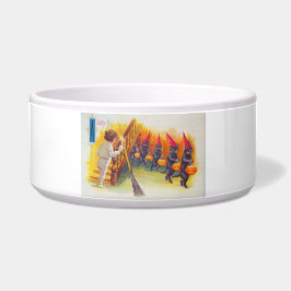 Ein Jolly Halloween (Schwarze Katzen) Napf