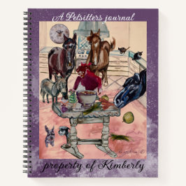 Ein Journal für Heimtiersitzer Notizbuch