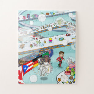 Ein Junge, eine Rollstuhlfahrer-Zahnfleischfabrik 