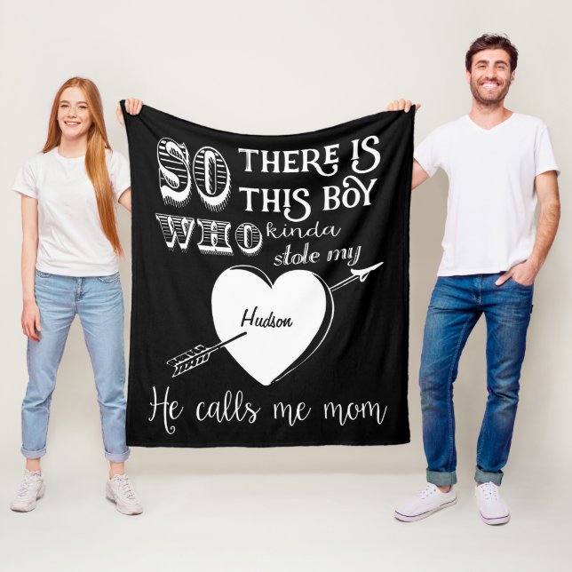 Ein Junge hat mir das Herz gestohlen, er nennt mic Fleecedecke (Beispiel)