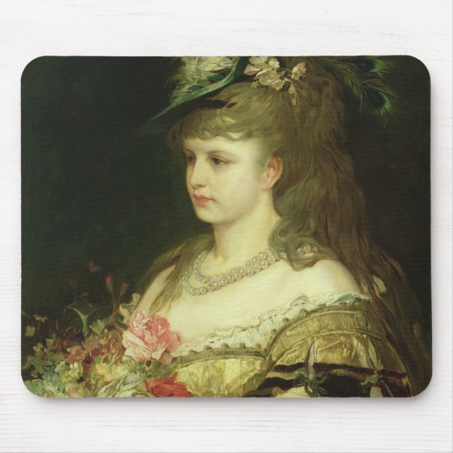 Ein junges Mädchen Mousepad (Vorne)