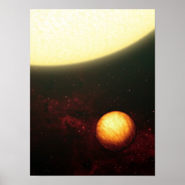 Ein Jupiter-ähnlicher Planet Poster (Vorne)