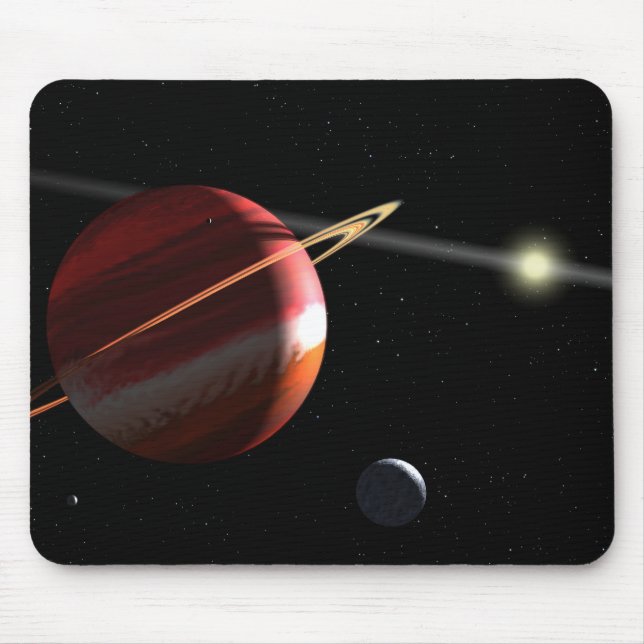 Ein Jupiter-Massen-Planet, der den nahegelegenen S Mousepad (Vorne)