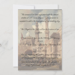 Ein Kairo Bazaar ist der Hintergrund für Einladung