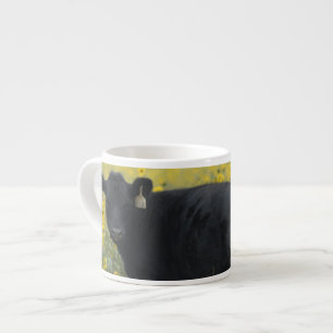 Ein Kalb zwischen den Sonnenblumen von Nebraska Espressotasse