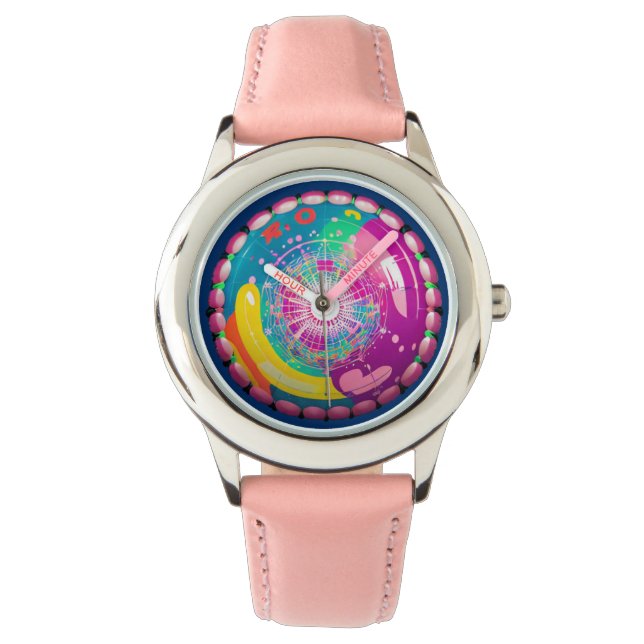 Ein Kaleidoskop der Zeit Armbanduhr (Vorderseite)