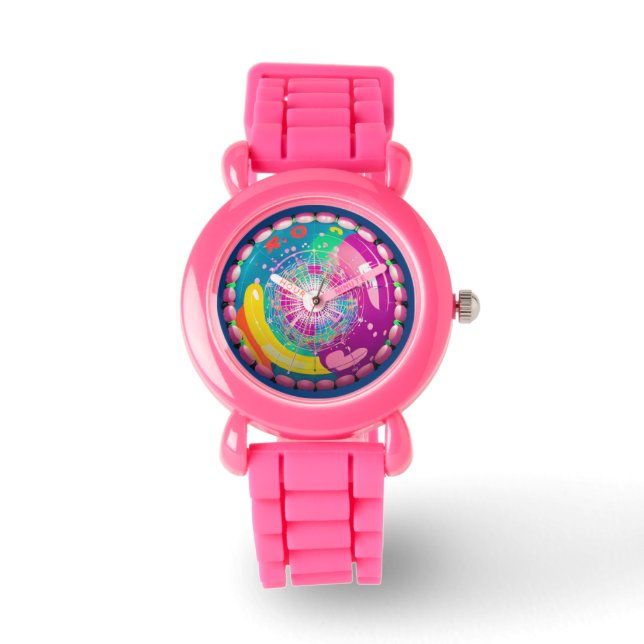 Ein Kaleidoskop der Zeit Armbanduhr (Vorderseite)