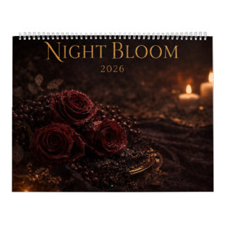 Ein Kalender für eine Nachtblütenjahr
