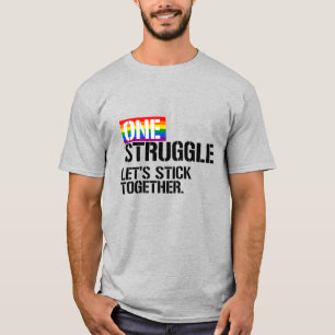 Ein Kampf Lasst uns zusammenhalten T-Shirt