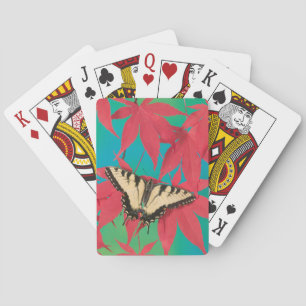 Ein kanadischer Tiger-Frack-Schmetterling Spielkarten