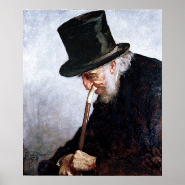 Ein Kapitän im Ruhestand aus Massachusetts, 1879 Poster (Vorne)