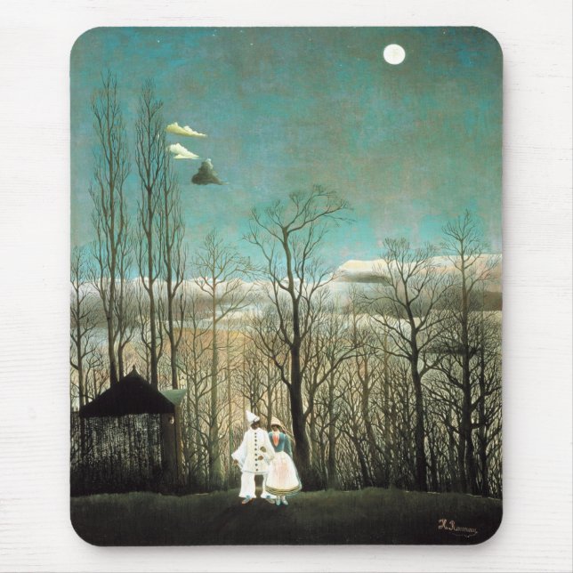 Ein Karnevals-Abend, Henri Rousseau Mousepad (Vorne)