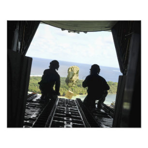 Ein Kasten humanitäre Waren Fotodruck