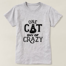 Ein Katzenschrei des verrückten T - Shirt