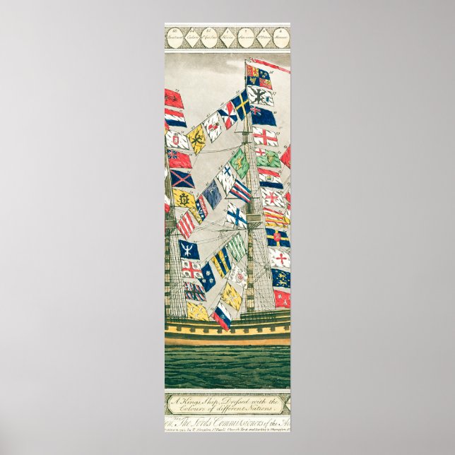 Ein King's Ship Poster (Vorne)