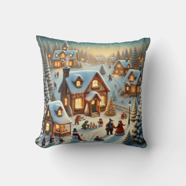 Ein Kissen für einen warmen Winter (Vorderseite)