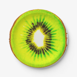 ein Kiwi anpassbar Pappteller