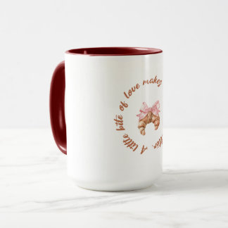 Ein kleiner Biss Liebe | Süße Mädchen-Tasse Tasse