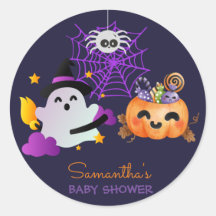 Ein kleiner Boo Custom Halloween Baby Showaufklebe