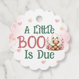 Ein kleiner Boo ist das Niedliche Baby Girl Ghost Geschenkanhänger