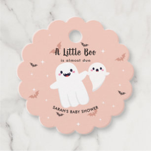 Ein kleiner Boo ist fast das passende Baby Duschko Geschenkanhänger