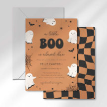 Ein kleiner Boo ist fast die passende Baby Dusche