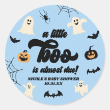 Ein kleiner Boo ist fast fällig! Halloween-Kinderd