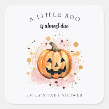 Ein kleiner Boo ist fast wegen Babydusche