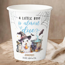 Ein kleiner Boo! Junge Niedliche Halloween-Kinderd