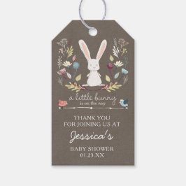 Ein kleiner Bunny Baby Duwer Gefallen Geschenkanhänger