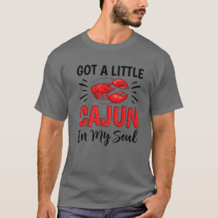 Ein kleiner Cajun in meinem Soul Crawfish Krautfis T-Shirt