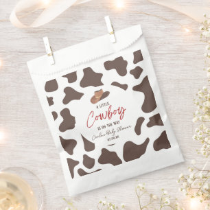 Ein kleiner Cowboy Cow Boy Rodeo Western Babydusch Geschenktütchen