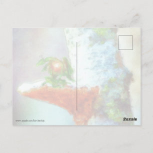 Ein kleiner Drache schläft Postkarte