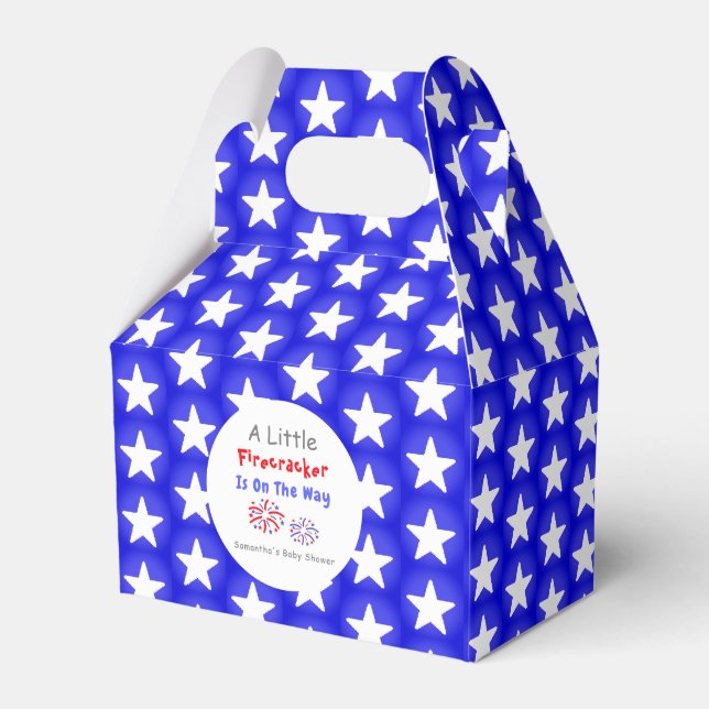 Ein kleiner Firecracker ist unterwegs Geschenkschachtel (Vorderseite)