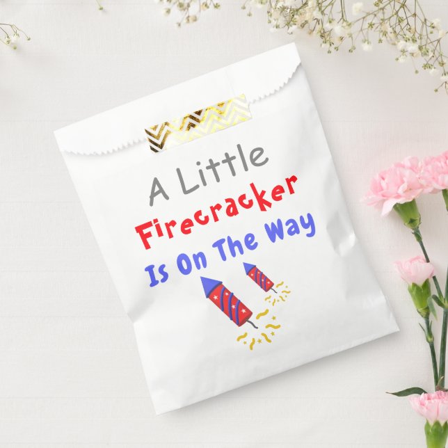 Ein kleiner Firecracker ist unterwegs Geschenktütchen (Versiegelt)