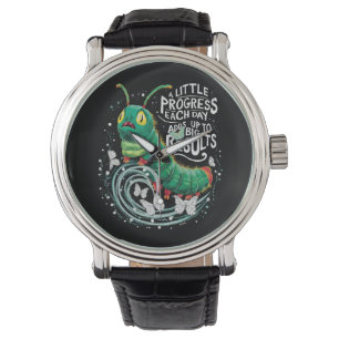 Ein kleiner Fortschritt jeden Tag Hungerfestungen  Armbanduhr