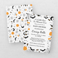 Ein kleiner Geist kommt bald Orange Mädchen-Baby-P