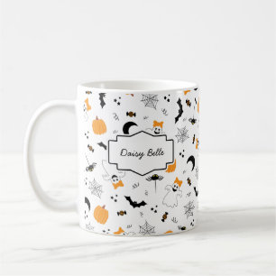 Ein kleiner Geist kommt bald Orange Mädchen Baby-P Kaffeetasse